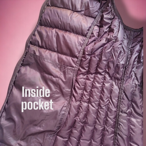 32°Heat Lightweight Water Resistant Puff Vest | Size XL | Mulberry | EUC - Picture 8 of 11
